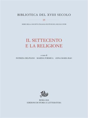 cover image of Il Settecento e la religione
